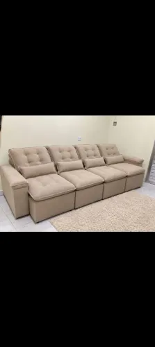 Sofá 4 lugares super lindo