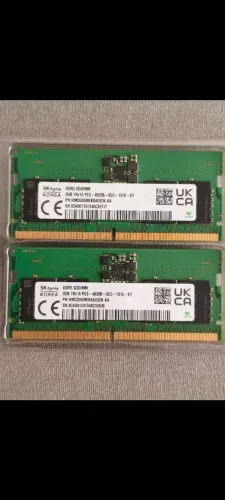Memória para notebook ddr5 2x8gb total 16gb