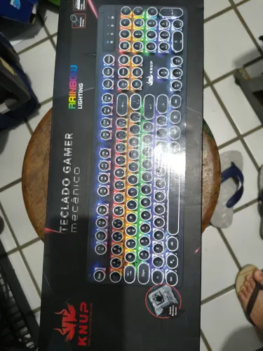 Teclado 100% Mecânico