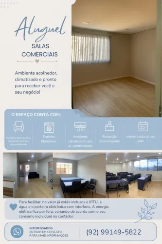 Salas mensais ? Consultórios por hora ? Auditório por período ou diária