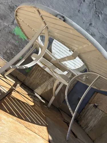 MESA TOODA EM ALUMÍNIO 