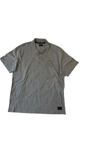 Camisa Polo Quiksilver Cinza Mescla - Original - Tam M