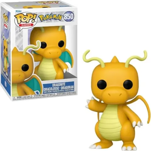 Pokémon Dragonite Funko Pop EMEA + Case Protetor / Produto Original Lacrado / Envio Rápido