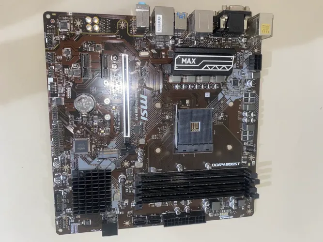 Placa-Mãe MSI B450m-A Pro Max