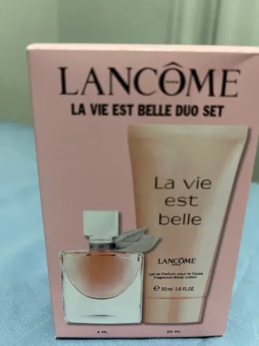 Kit Lancôme Mini perfume e Loção