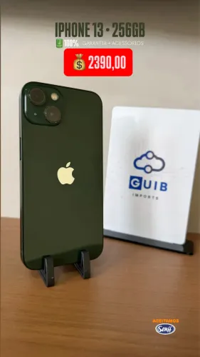 IPHONE 13 VERDE 256GB COM GARANTIA