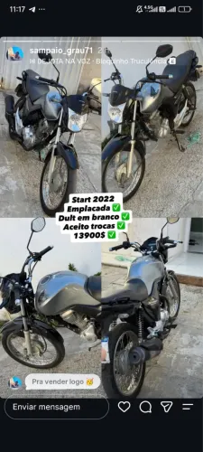 Vendo Cg Honda Start 160