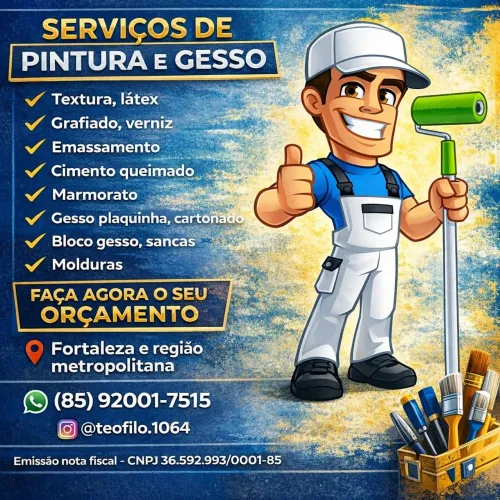 Pintor e gesseiro