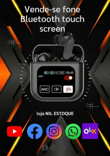 Fone Bluetooth touch screen