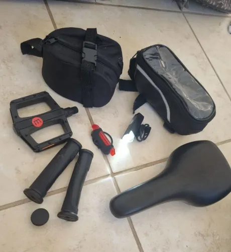 ?Acessórios para Bike <br>?Tudo por R$ 70