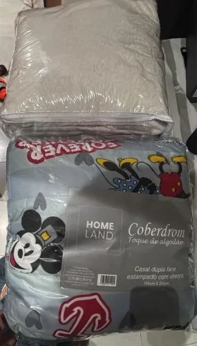 Edredom casal mickey