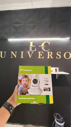 CÂMERA VIA WI-FI DE 3 ANTENAS 