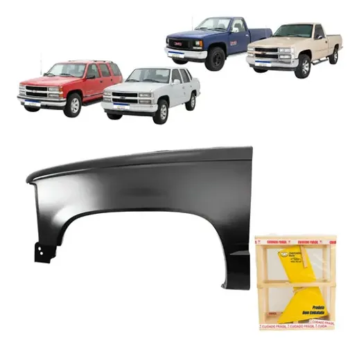 Paralama Silverado 1993 1995 2000 A 2001 Conquest Hd Le Novo