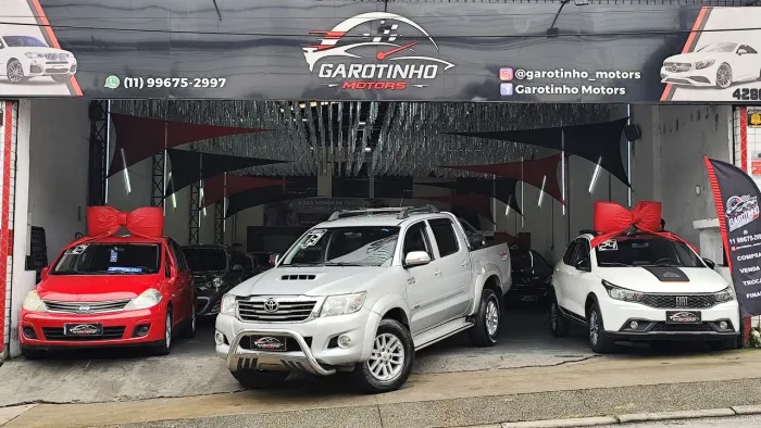 Toyota Hilux CD SRV D4-d 4X4 3.0 TDI Diesel AUT 2013