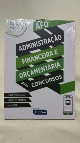 AFO administração financeira e orçamentária par concursos.