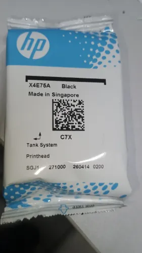 Cabeça de impressão HP X4E75A preta