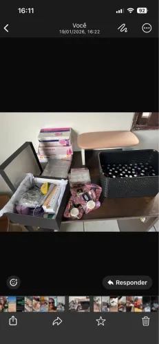 Vendo materiais de unha em gel