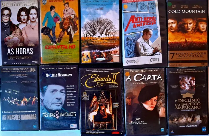 Fitas Vhs Indicadas/Premiadas em Festivais de Cinema (Lote)