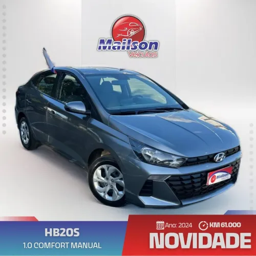 Hyundai HB20S Comfort 1.0 Flex 12V Mec. 2024