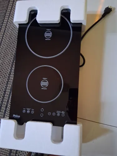 Cooktop de indução philco 2 bocas 