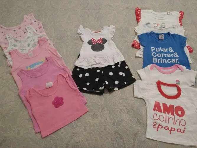 Roupas Verão Menina M e G