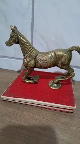 Escultura Cavalo de bronze 