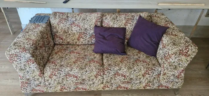Sofa 2 lugares estampado