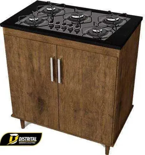 Balcão Para Cooktop Atlantico para 5 Bocas Novo