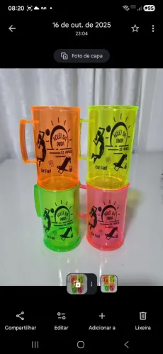 Copo da copa personalizado