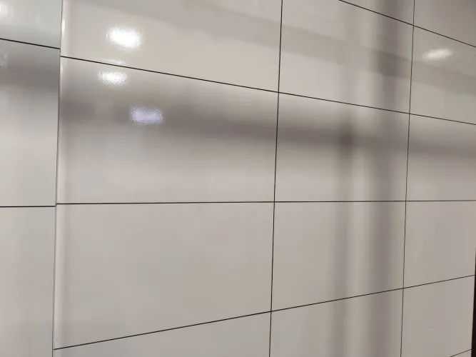 Revestimento branco retificado