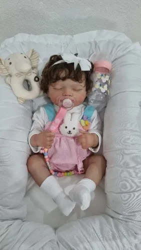 Bebê Reborn toda em silicone PROMOÇÃO