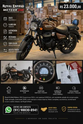 Meteor 350 2023 9000km