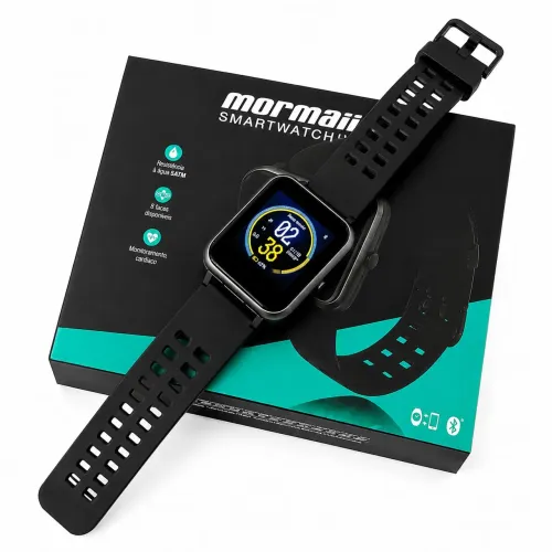 Relógio smartwatch mormaii life 