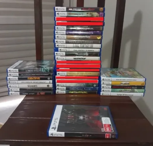 Lote Jogos PS4 e PS5