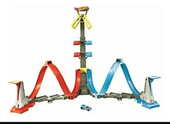 Brinquedo Hot Wheels Action Pista de Brinquedo Desafio de Altura Mattel