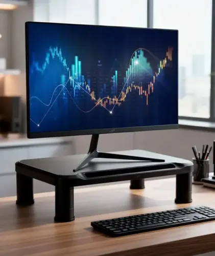 Suporte de Mesa para Monitor Ergonômico