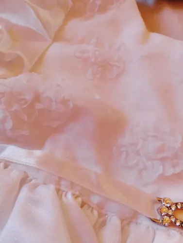 Vestido para batizado ou apresentação na igreja