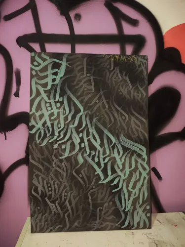 Quadro galigrafiti 40x60
