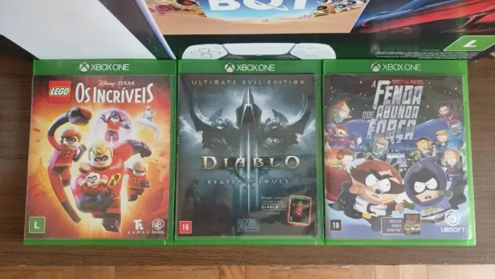 3 jogos de Xbox One / Series x