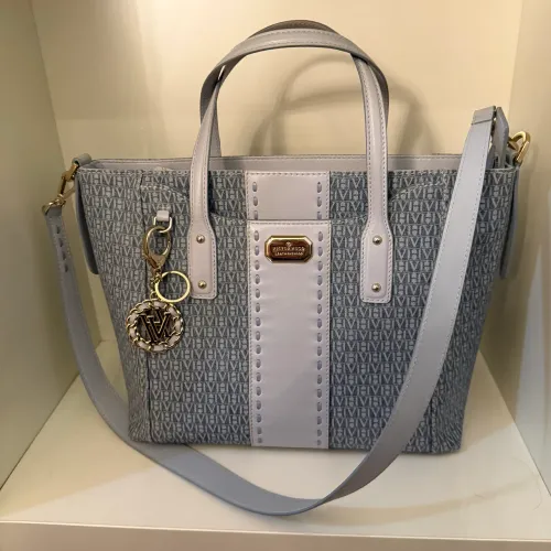 Bolsa Victor Hugo Chelsea Azul Média - acompanha chaveiro