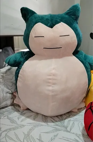 Snorlax Gigante de Pelúcia - Aproximadamente 80cm - Excelente estado! ?