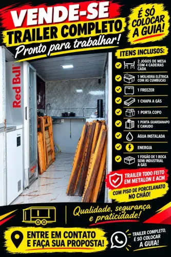 VENDE-SE TRAILER COMPLETO!