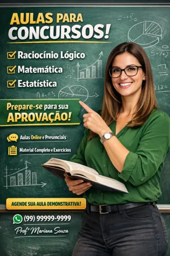 Aulas de Matemática e estatística 