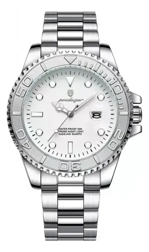 Relógio Masculino Poedagar Luxo Quartz Original Várias Cores