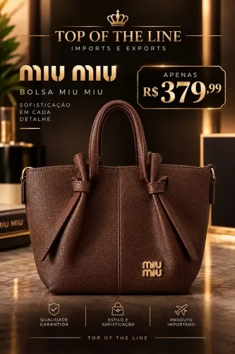 Bolsa MiuMiu (Chocolate)