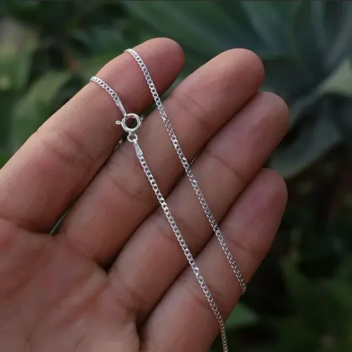Cordão de prata Grumet