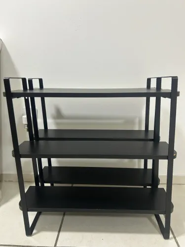Prateleiras industriais preta 60x60