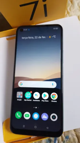 Celular Realme 7i top de linha 126 Gb