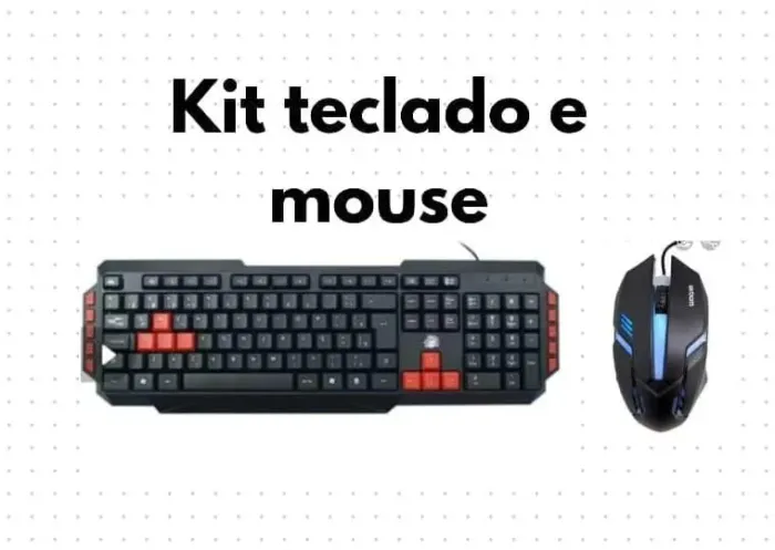 Kit teclado e mouse gamer