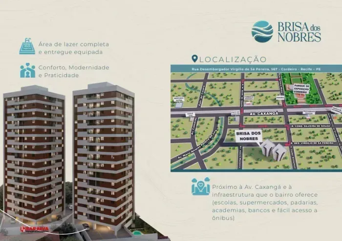 Imóvel para venda com 71 metros quadrados com 3 quartos em Cordeiro - Recife - PE